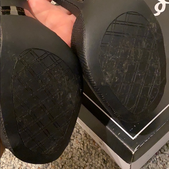 Synthetic snakeskin peep toe heels - Picture 5 of 5